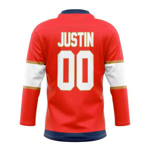 Jersey de Hockey sobre Hielo Personalizado de la Ciudad de Dallas, Unisex, 100% Poliéster, Reversible, Sublimado, Impermeable y Transpirable - Product Image 2