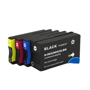 Cartucho de Tinta Tatrix 965XL 969XL 965 XL <span class=keywords><strong>969</strong></span> de Color Remanufacturado para Impresoras HP OfficeJet Pro 9010/9012, etc. 965XL - Product Image 1
