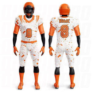 Tenue d'entraînement de football américain sur mesure de qualité supérieure, uniforme de football américain, vêtements de sport d'équipe sur mesure, OEM ODM personnalisé - Product Image 4