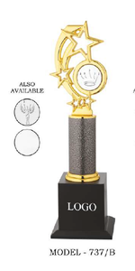Récompense en métal haut de gamme avec une finition élégante, idéale pour récompenser la détermination, le leadership et les excellentes performances. - Product Image 4