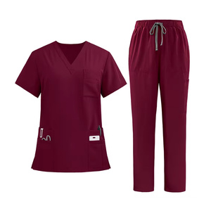 Uniformes Médicos Veterinarios Personalizados OEM, Uniformes Elásticos para Veterinarios, Precio de Fábrica, Suministro al por Mayor para Hospitales de Animales - Product Image 1