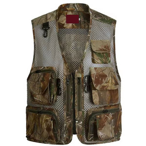Outdoor Men's Winter Hunting Vest Solid Breathable Durable with Comfortable Fit and Practical Pocket Arrangement - Product Image 1