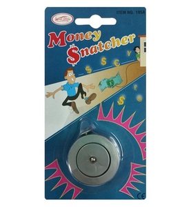 Juguete de Broma de Plástico MONEY SNATCHER con Certificación CE y EN71, Regalos Divertidos - Product Image 1