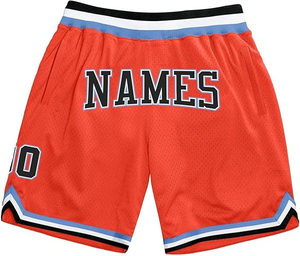 Shorts de basket-ball durables personnalisés avec logo d'équipe, shorts de sport anti-humidité, vêtements de sport pour clubs - Product Image 4