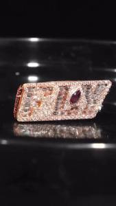 Anillo de Moissanita Royal Iced |   Diamante VVS |   Plata de Ley 925 |   Anillo de Moda Hip Hop |   Joyería Unisex para Regalo |   Diseño Personalizado - Product Image 5