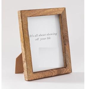 Cadres photo en bois naturel de plusieurs tailles pour la décoration élégante de la maison - Product Image 1