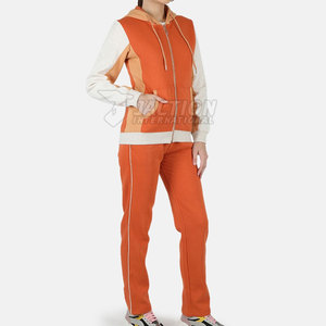 Survêtement en coton et polyester coupe-vent, dernier design, logo personnalisé, taille plus, pour femmes - Product Image 2