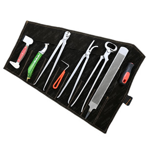 Heavy Duty 15 \ "Pinza de acero forjado por caída y 17 \" Rasp Hoof File Instrumento veterinario esencial en Kit de herramientas de herrador - Product Image 1