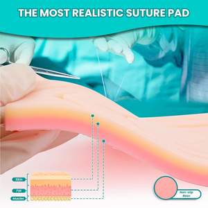 High Quality Complete Suture Tool Set for Veterinary Student Steel Material Surgery Kit for Medical Practice by <b>Blush</b> Surgical - Product Image 2