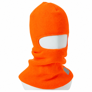 Cagoule intégrale en tricot gris chiné, thermique pour l'hiver, couvre-cou, protection pour le travail en extérieur, couvre-chef, compatible casque - Product Image 6