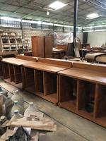Chaises de salle à manger en teck massif, vente en gros directe usine, export en vrac, OEM ODM, chaise d'appoint de cuisine empilable en bois pour importateurs