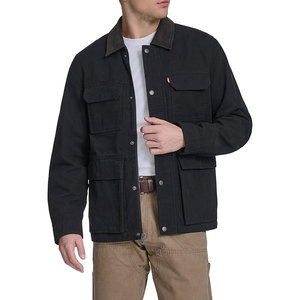 Nouvelle arrivée, veste d'hiver pour homme 100% coton, logo sur le devant, design personnalisé, écologique, respirante, décontractée, de haute qualité - Product Image 1