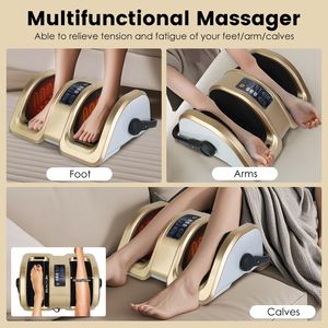 Massaggiatore Elettrico per Piedi Shiatsu con Modalità Automatica/Manuale, Funzione di Riscaldamento Automatico 15 Minuti, Macchina per Massaggio ai Piedi - Product Image 5