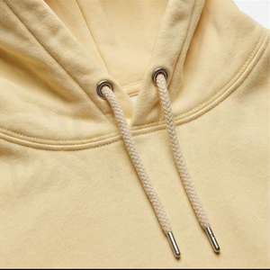 Women Oversize O-Neck Sweatshirt Full Cotton <b>Drop</b> Shoulder Hoodie Style Pullover Casual Streetwear New Customized Color - Product Image 4