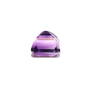 Amethyst Loose Gemstone 11.4 Carat Triangle Heart Oval Cut Faceted for Fine Jewelry - Product Image 3