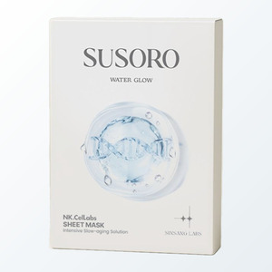 Masques pour le visage NK Korean Cell Labs SUSORO Hydrogen Glow Sheet Mask 10 feuilles Fabriqué en Corée masque facial - Product Image 5