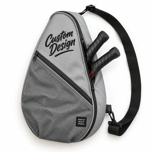 Bolsa para Raqueta de Squash con Bolsillo Frontal de Malla, Diseño de Lágrima Personalizado, con Correa Ajustable para Práctica Diaria - Product Image 1