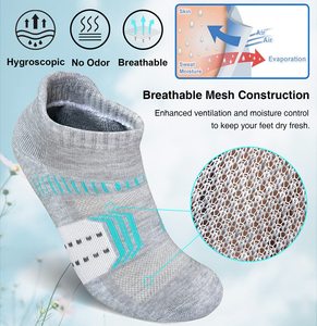Premium Quality Men's Athletic <b>Socks</b> Fabric Comfortable Sports <b>Socks</b> for Gym Workout Wholesale Factory Price - Product Image 4
