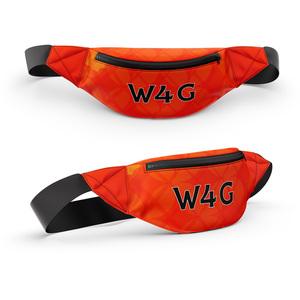 Customized High Quality Sporty Lightweight Cross Body PU Waist Bag All Seasons Fanny <b>Pack</b> Zipper Adjustable Straps Unisex Bag - Product Image 4