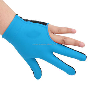 Guantes de Nailon Personalizados de Medio Dedo, Unisex, Transpirables, para Billar y Snooker, para Todas las Estaciones - Product Image 1