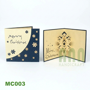 Tarjeta de Felicitación Personalizada con Impresión 3D de Copo de Nieve 'Gracias', Hecha a Mano, con Acabado Brillante, Impresión Offset, Recuerdo para Bodas y Cumpleaños - Product Image 5