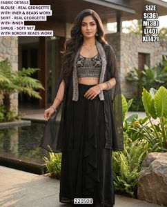 Lehenga Choli Royal Divine, tenue traditionnelle pour femmes, longueur au sol, pour les fêtes - Product Image 2
