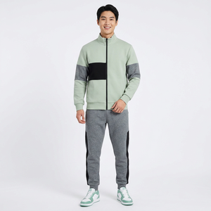 Conjunto Deportivo Estampado Unisex para Adultos, Manga Corta, Cintura Elástica, Ropa Casual de Otoño, 100% Algodón, Peso Medio, Transpirable - Product Image 3