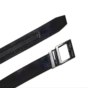 Cinturón Autolock negro para hombre, cinturón ajustable de primera calidad, hebilla resistente y duradera, cinturón elegante e inteligente para uso diario y de oficina, cinturón para hombre - Product Image 3