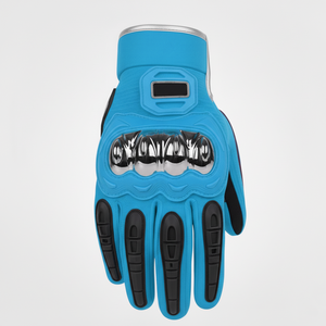 Guantes de Motociclismo de Piel de Cabra con Protección Completa para los Dedos, Compatibles con OEM/ODM, Carcasa de Fibra de Carbono, Pantalla Táctil, Certificación CE, Cierre de Gancho - Product Image 2