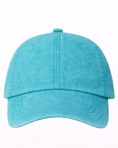 Turquoise Cotton <b>Baseball</b> <b>Cap</b> <b>Plain</b> Blank Adjustable Unisex Casual Sports Hat Breathable Comfortable Custom <b>Cap</b> Premium Quality - Product Image 1