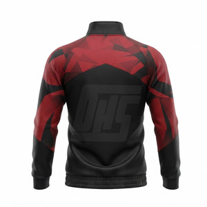 Veste de lutte sublimée, fermeture éclair intégrale, légère, vêtements de sport d'entraînement athlétique avec tissu pour équipes et compétitions - Product Image 2