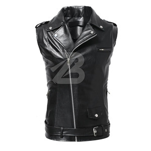 Nouvelle Veste en Cuir PU pour Homme Coupe Slim Style Moto Décontracté Confortable Doux Imperméable Réversible Tendance Urbaine - Product Image 3