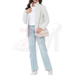 <b>Womens</b> <b>Lightweight</b> Quilted Puffer <b>Jacket</b> with Hood Warm Winter Outerwear for Casual Outdoor Daily Wear Cold Weather Style - Product Image 5