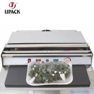 Machine d'emballage semi-automatique électrique à film étirable thermoscellable HW-450 pour l'emballage alimentaire, des fruits, du riz, des sushis et de la viande - Product Image 5