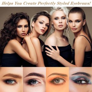 Regla desechable para cejas, guía adhesiva para plantillas de cejas, para medición y mapeo de microblading - Product Image 6