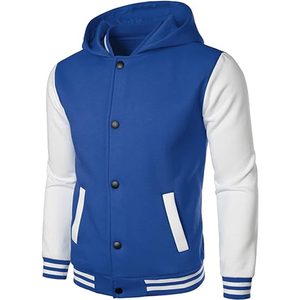 High Quality Varsity Baseball Uniform <b>Jacket</b> Men's New Trendy Brand All-match Student Hooded <b>Jacket</b> Plus Size Coats Women - Product Image 1