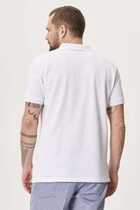 Chemises polo pour hommes, logo personnalisé, respirantes, surdimensionnées, de haute qualité, manches courtes, 100% coton, unies, solides - Product Image 6