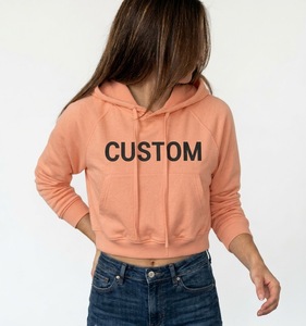 Sudadera corta de uso diario para mujer, sudaderas con estampado personalizado para mujer - Product Image 4