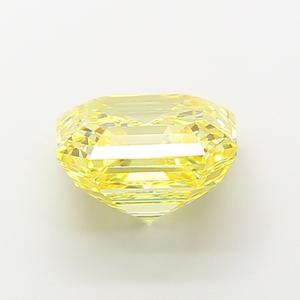 Diamante Cultivado en Laboratorio MAISHA DIAM Y-A1-2 de 3 Quilates, Corte Asscher, Color Amarillo Fantasía, Certificado IGI, Claridad VVS2/VS1, para Joyería Femenina - Product Image 2