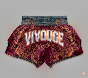 Pantalones Cortos de Satén Transpirables de Muay Thai con Logotipo Personalizado de Alta Calidad, Bordados para Hombres y Mujeres, Artes Marciales, Muay Thai, Kick Boxing, MMA - Product Image 6