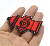 Nouveauté : Badges brodés à la machine en tissu sergé robuste, personnalisés, les plus populaires, fabriqués au Pakistan, patchs brodés