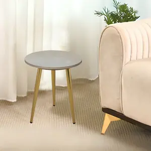 Mesa de centro de mármol premium con elegante diseño y superficie de tocador - Product Image 3