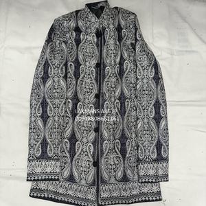 Chaquetas de invierno bordadas de lana unisex con cuello con capucha Chaquetas de lana de invierno al por mayor para hombre Chaquetas - Product Image 4