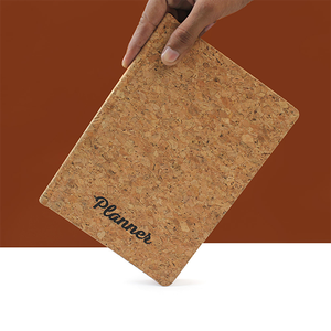 Agenda en liège A5, journal double fonction, reliure parfaite, 192 pages, cadeau écologique, style naturel, vente en gros Inde - Product Image 5