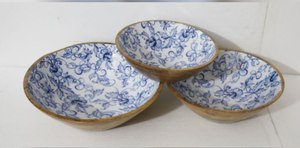 Tazón de Madera Esmaltada de Diseño Premium, Tazón de Madera Esmaltada para Ensalada, Tazón de Madera de Mango, Tazón de Madera de Acacia a Precio de Fábrica al por Mayor - Product Image 2