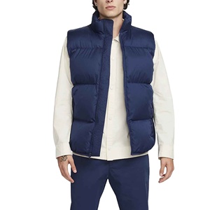 OEM Custom Short Length Breathable Puffer Vest for Men & Women Windproof Fall Winter <b>Coat</b> with Custom Colour Embroidery Options - Product Image 1