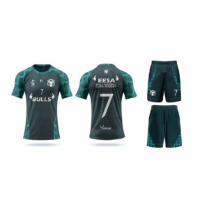 ชุดฟุตบอลครบชุด เสื้อเจอร์ซีย์ กางเกงขาสั้น ชุดกีฬาที่สวมใส่สบาย ทนทาน ระบายอากาศได้ดี สำหรับผู้ชาย เด็ก และทีม - Product Image 1