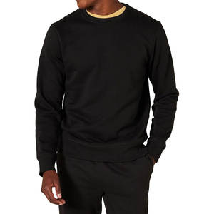 Sudadera Extra Grande Personalizada para Mujer, Invierno, Bloques de Color, Cuello Redondo con Rayas Acanaladas, Bordado, Estilo Universitario, Transpirable - Product Image 1