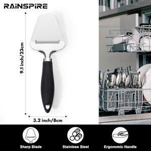 Tagliacarne multifunzione antiaderente aggiornato per formaggi, affettatrice per mozzarella, cheddar, gruyère, utensili per formaggi e salumi - Product Image 3