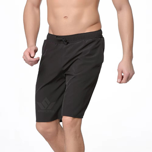 Men's Cotton Gym Training Shorts Knitted Breathable Elastic Waistband Relaxed Fit Casual <b>Athletic</b> Workout Performance Shorts - Product Image 5